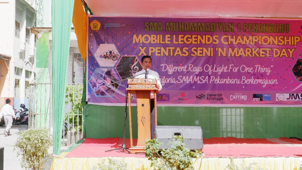 Smamsa Mobile Legend Championship 2023 Se-Pekanbaru Resmi Dibuka