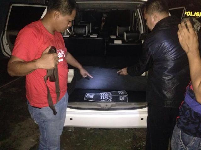   Polisi Inhu Lakukan Tembakan, Saat Diduga Pemilik Narkotika Kabur