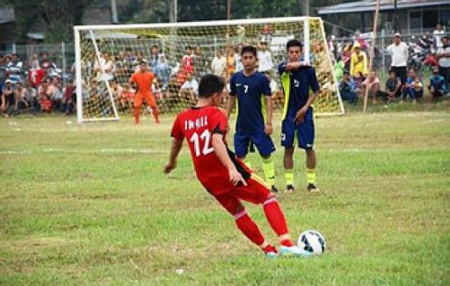 Inhu-Inhil Berlaga Pada Final Sepak Bola Porprov Riau VIII