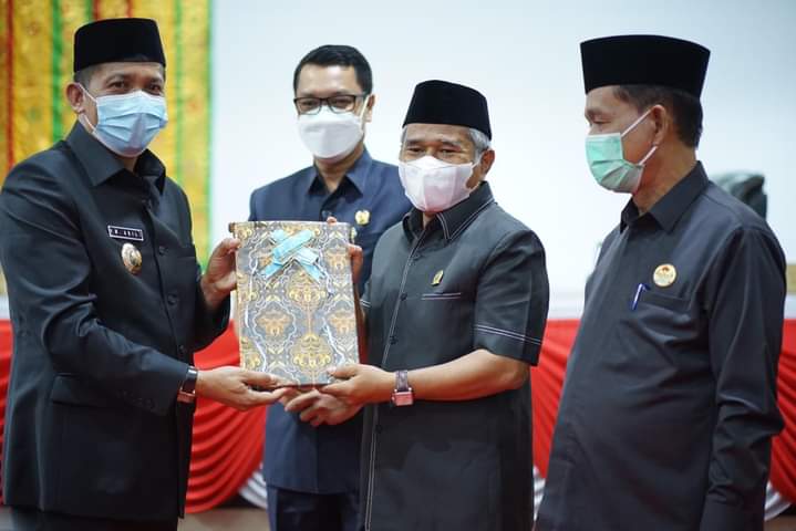 Ketua DPRD Jack Ardiansyah Pimpin Rapat Paripurna DPRD Meranti