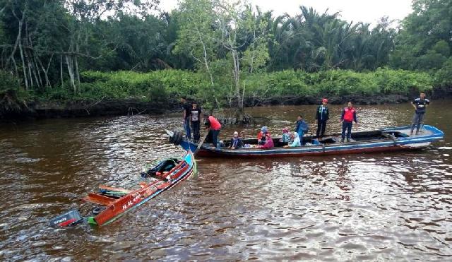 Laka Laut di Saka Jalan Mandah, 5 Penumpang Alami Luka-luka