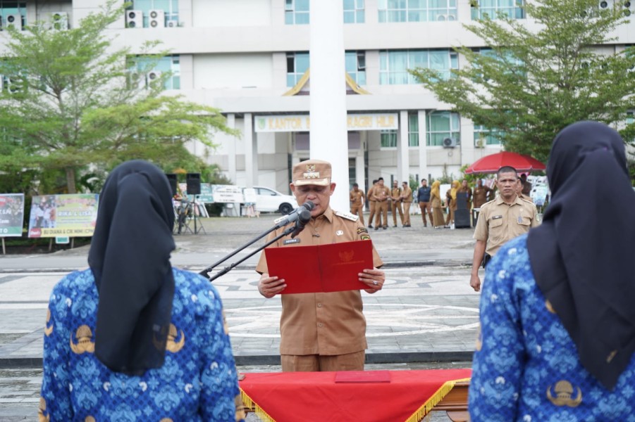 3.983 Kepada Pegawai PPPK Paruh Waktu Resmi Terima SK, Ini Pesan Bupati Herman