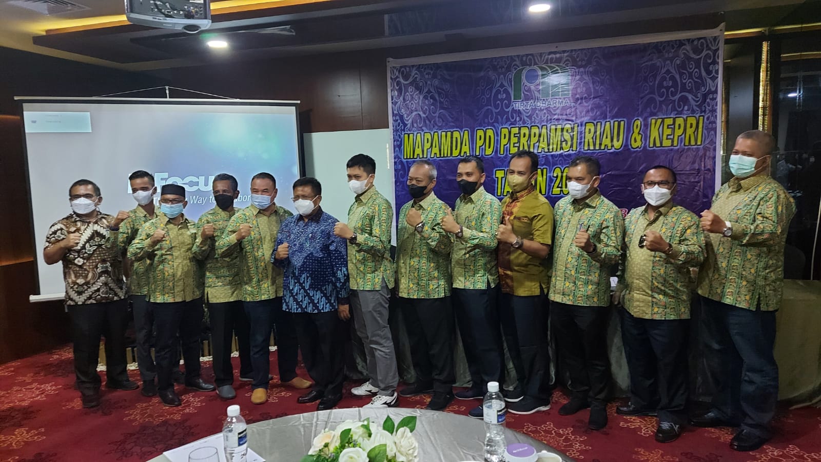 Dirut PDAM Tirta Indragiri Terpilih Sebagai Ketua Perpamsi Provinsi Riau dan Kepri