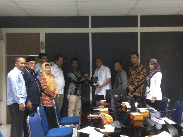 Pansus LKPJ DPRD Kep. Meranti kunjungi Bappeda Provinsi Riau