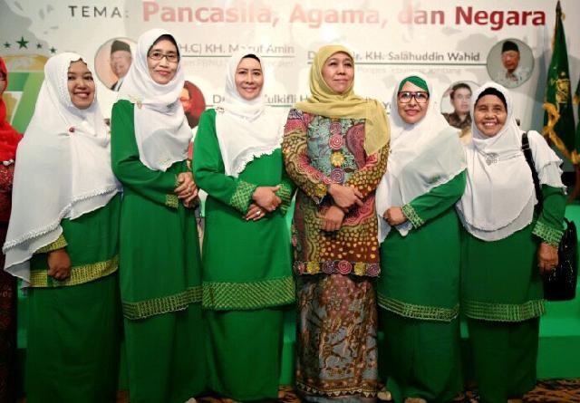 Zulaikhah Wardan Ikuti Harlah Muslimat NU di Jakarta