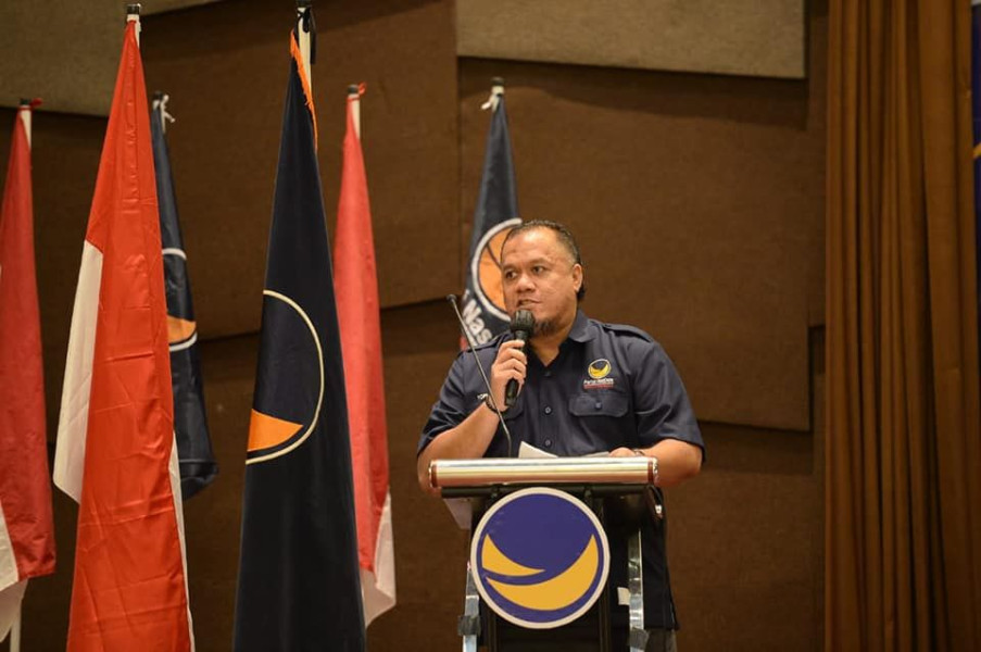 Yopi Arianto Resmi Jabat Sekretaris DPW Partai NasDem Riau