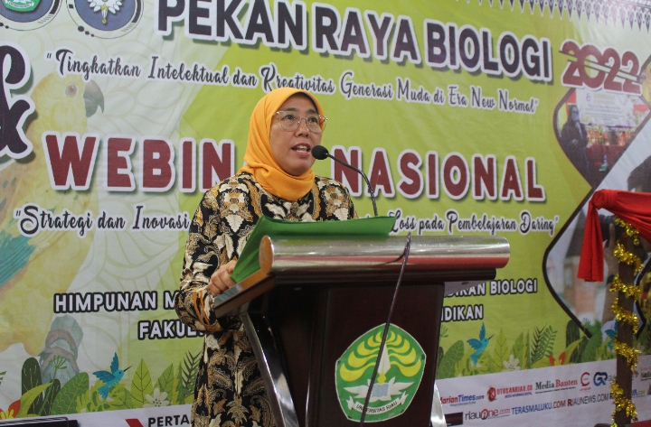 Laksanakan Sejumlah Perlombaan, FKIP Universitas Riau Buka Pekan Raya Biologi 2022