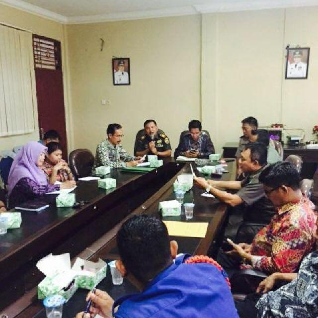 Rapat Koordinasi Pembentukan Satgas Penanggulangan Karhutla Kecamatan Mandau Digelar