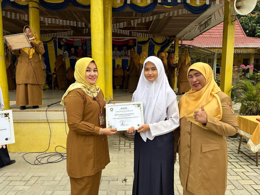 SMP Negeri 34 Pekanbaru Meraih Prestasi Dalam kegiatan Penggalang Tingkat SMP Se Provinsi Riau Tahun 2022