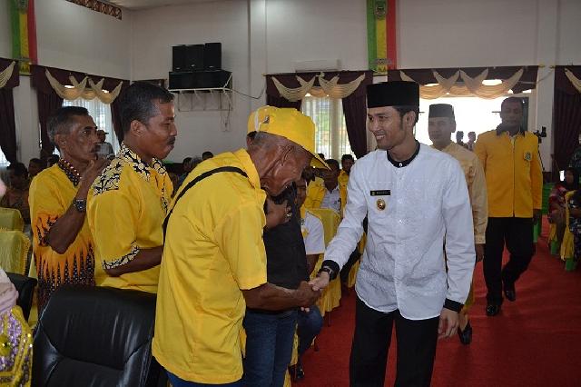  Erianda Terpilih Menjadi Ketua DPD II Partai Golkar Rohil Munas Ancol