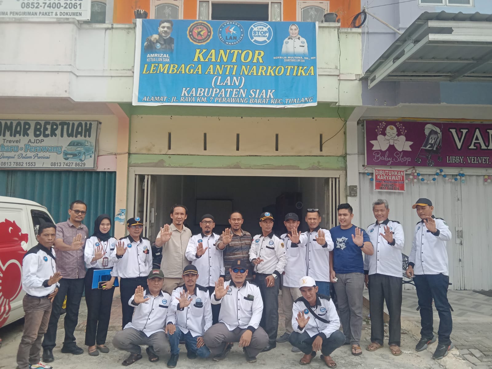 LAN Siak Bersama Direktorat Intelkam Polda Riau Bersenergi Berantas Peredaran Narkotika