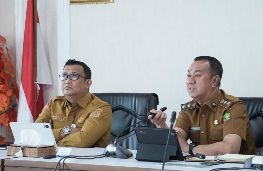 Wabup Muzamil Bahas Penegasan Batas Wilayah Kepulauan Meranti, Kemendagri Beri Arahan Pengusulan Hak DBH