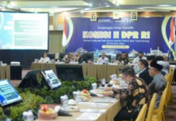 Kunker Spesifik, Komisi II DPR RI Cek Data HGU di Riau
