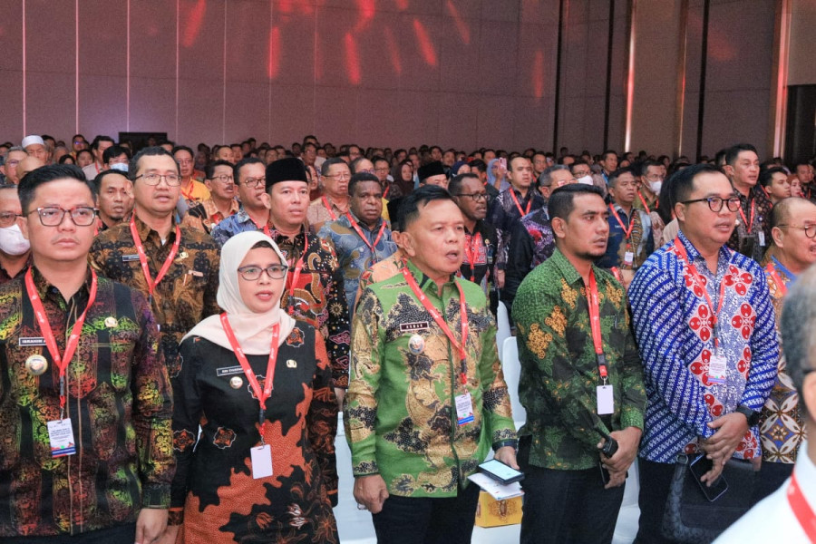 Plt Bupati Asmar Hadiri Temu Bisnis di JIExpo, Meranti Peringkat Ketiga di Riau