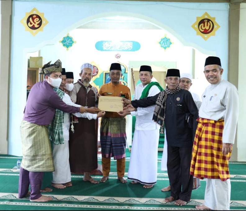 Mushola Almutmainnah Berganti Status Jadi Masjid, Bupati HM Adil : Mari Tingkatkan Ibadah