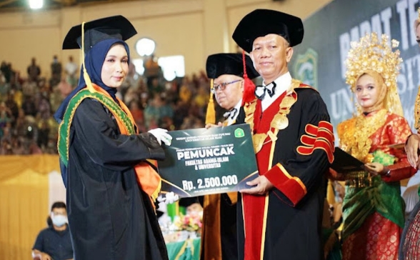 Wisuda 1.747 Mahasiswa, Rektor UIR Paparkan Sejumlah Capaian dan Prestasi
