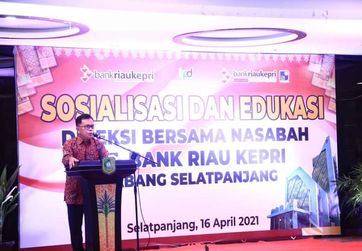 Dukung Konversi Bank Riau Kepri Jadi Bank Syariah, Wabup Asmar Yakin Dana Nasabah Aman