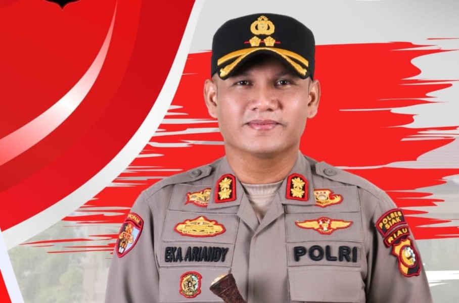 Ini Kapolres Inhu yang Baru, AKBP Eka Ariandy Putra Gantikan AKBP Fahrian Saleh Siregar