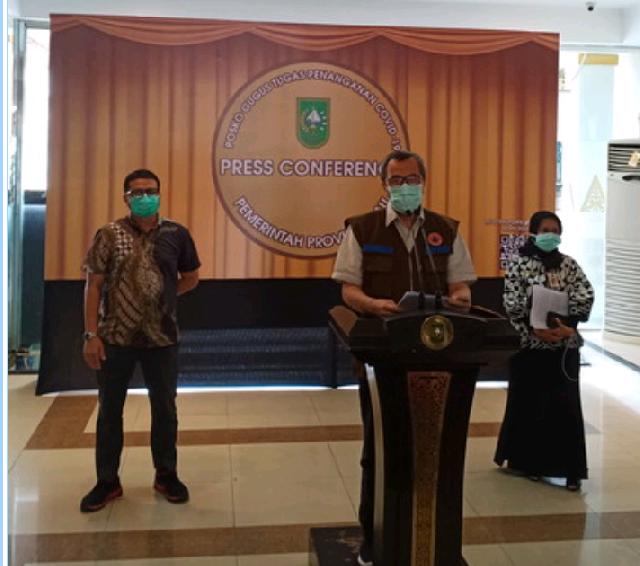 Bertambah 4, Gubri Umumkan Pasien Positif Covid-19 di Riau jadi 7 Orang