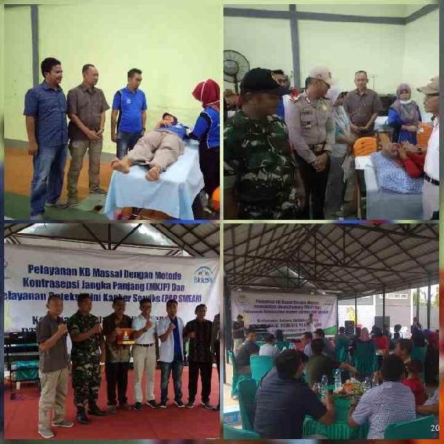 Pelayanan KB Massal BKKBN Riau Kerjasama Dengan PT TPP