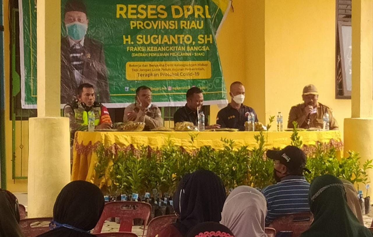 Petani Dua Kampung di Siak Setuju Laksanakan PSR, Dengan Catatan Ini