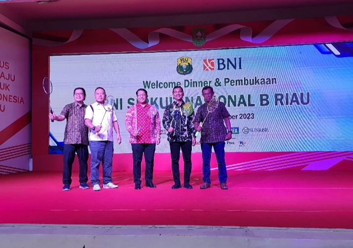 Gubernur Buka BNI Sirnas B 2023, Pemprov Dukung Riau Jadi Tuan Rumah Kejuaraan Internasional