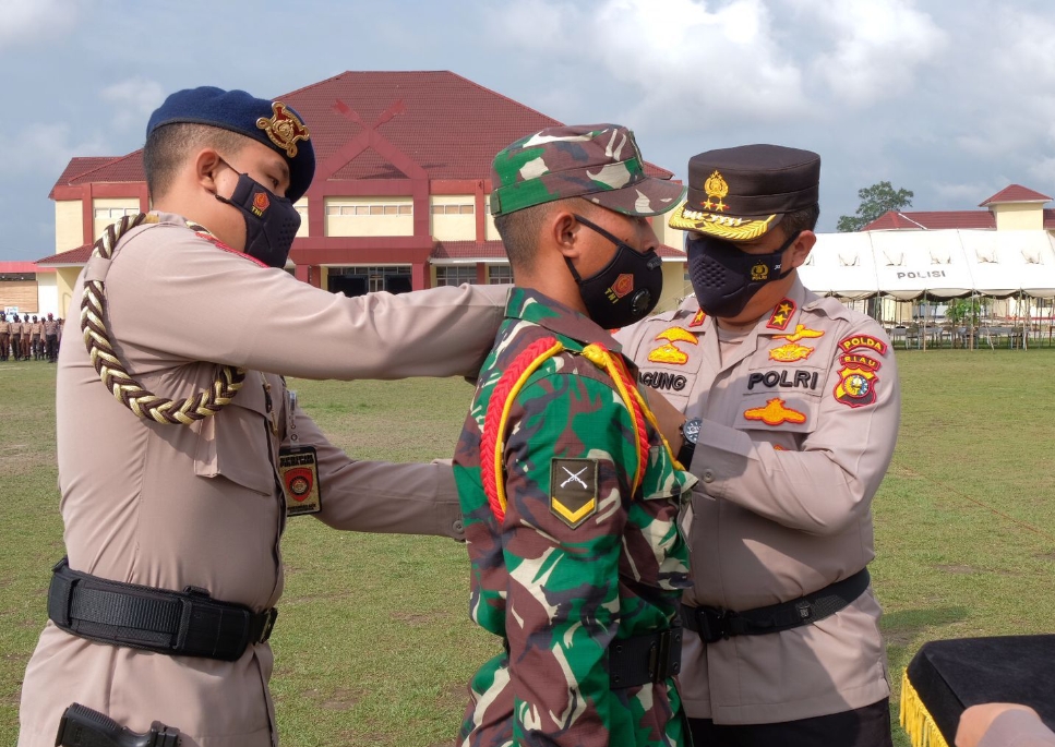 Kapolda Riau Buka Pendidikan Latihan Integrasi Dikmaba TNI AD dan Diktukba Polri 2021
