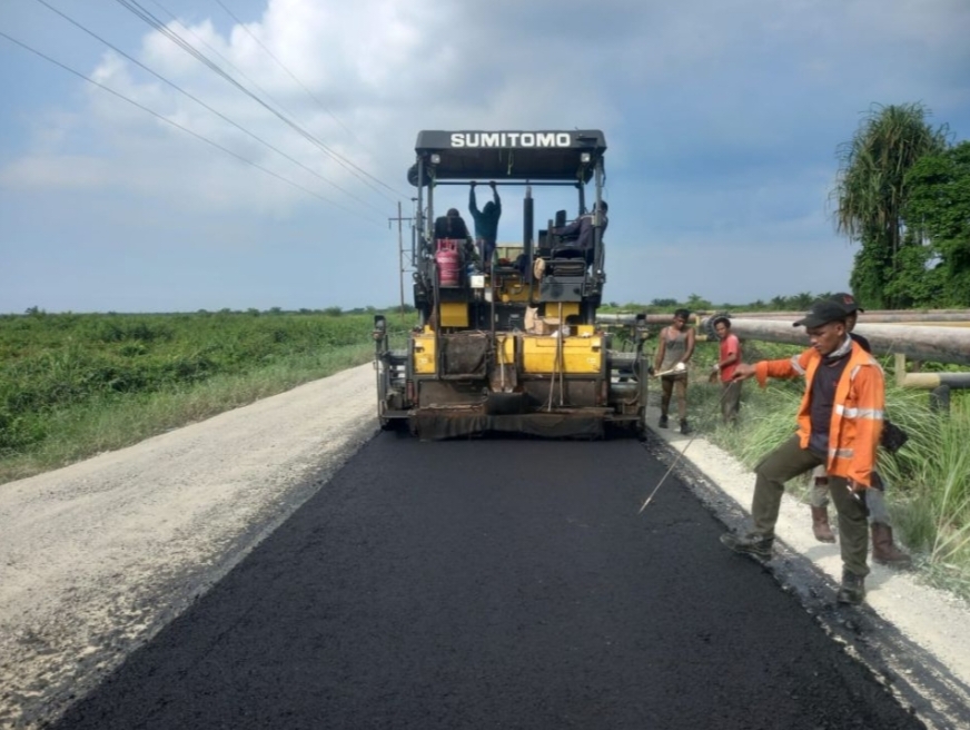 Pemprov Riau Lakukan Perbaiki Ruas Jalan Provinsi Diwilaya Bengkalis