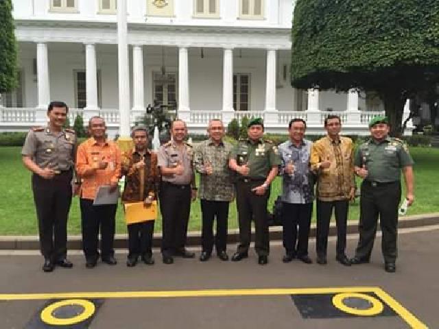  Bupati Inhil Hadiri Rakornas Karhutla di Istana Negara