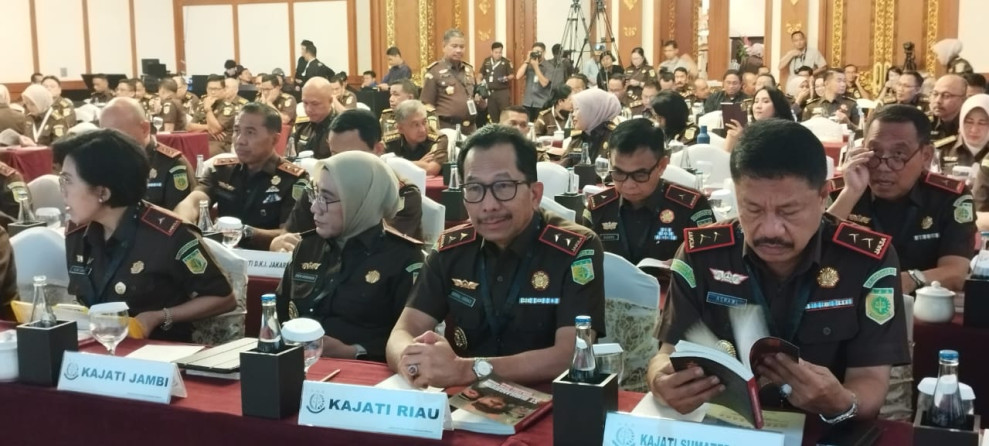 Kepala Kejaksaan Tinggi Riau Mengikuti Kegiatan Musrenbang Kejaksaan RI Tahun 2024