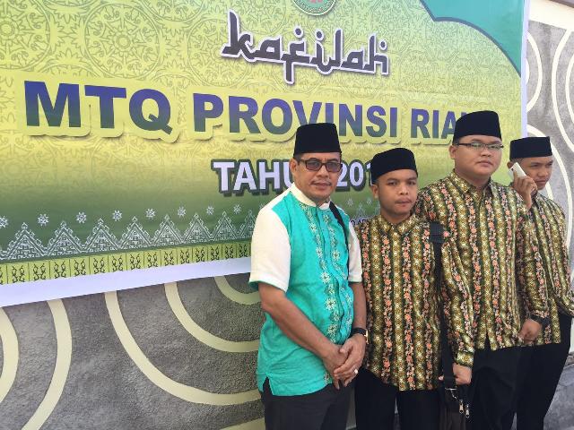 2 Dari 3 Peserta Asal Inhil Masuk Final Pada MTQ Nasional ke 26 di Lombok