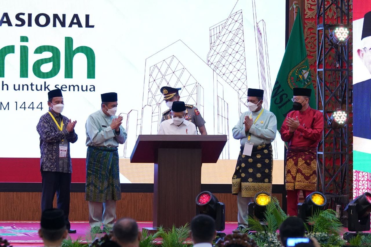 Bank Riau Kepri Jadi BRK Syariah, Ini Tiga Poin Arahan Wapres RI