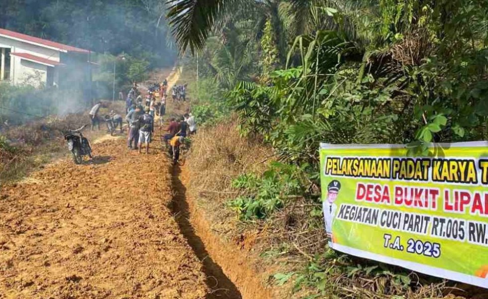 Lewat PKTD, Desa Bukit Lipai Pulihkan Ekonomi Warga dan Bangun Infrastruktur Desa