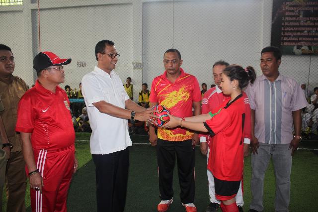 Tim Futsal Putri Rohil Akan Berlaga Di Liga Futsal Nusantara Di Jogjakarta