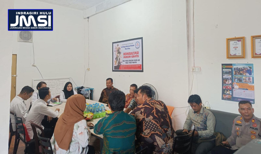 Kanwil Kemenkumham Riau Lakukan Verifikasi Faktual di LBH Pena Riau