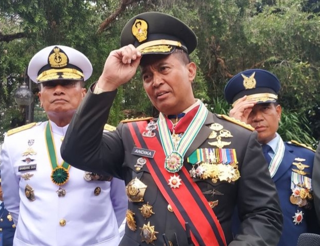 Jenderal Andika Perkasa memutasi 130 Pati TNI, Ini Nama-namanya
