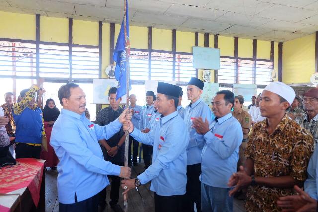 Ranting HSNI Kecamatan Mandah diKukuhkan DPC HSNI Kabupaten Inhil