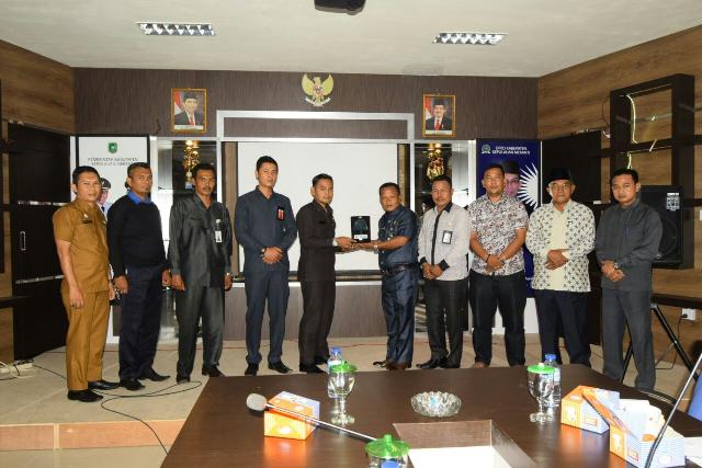 Komisi I DPRD Meranti Hering Dengan Panwaslu Kabupaten Kepulauan Meranti