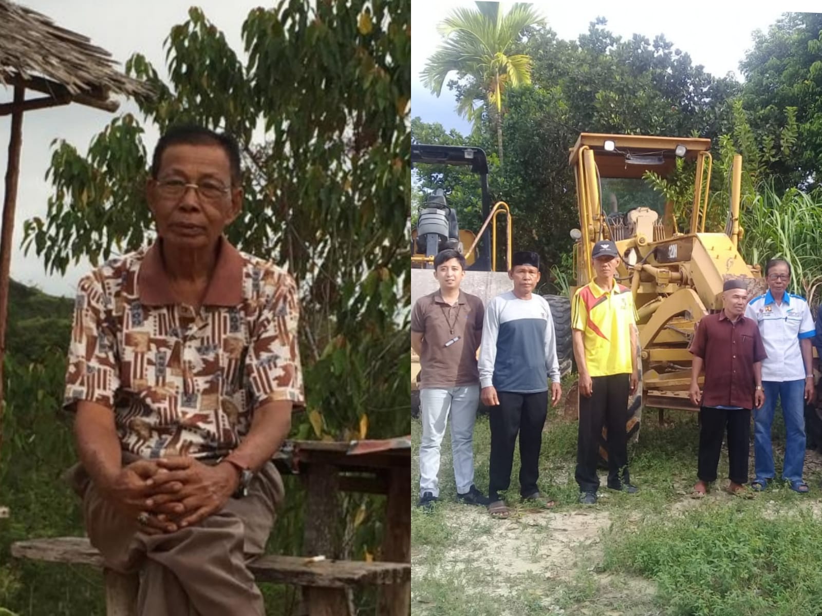 Alat Berat Tiba, Masyarakat Kelurahan Melebung Ucapkan Terimakasih Kepada PJ Walikota Pekanbaru