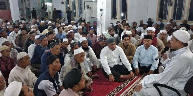 Bupati Yopi Turut Hadir Tablikh Akbar di Mesjid Raya Al-Muhajirin Tanah Merah