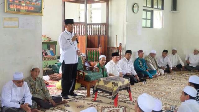 Hadiri Haul Ke - 30 KH Muhammad Rafa'i Bin H Mahmud Bin Hasan, Bupati Inhil Berkunjung Ke Ponpes Yas