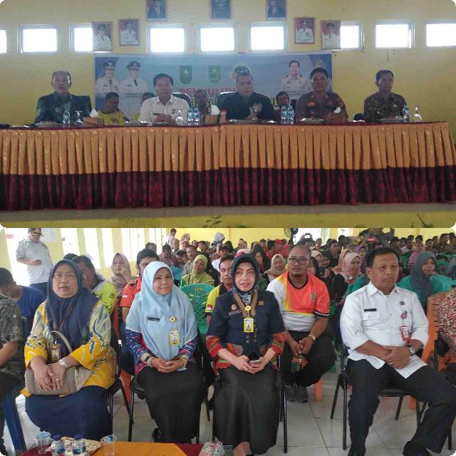 BPN Sosialisasikan Redistribusi TORA di Kecamatan Rakit Kulim, Ini Keterangan Bupati Yopi Arianto SE