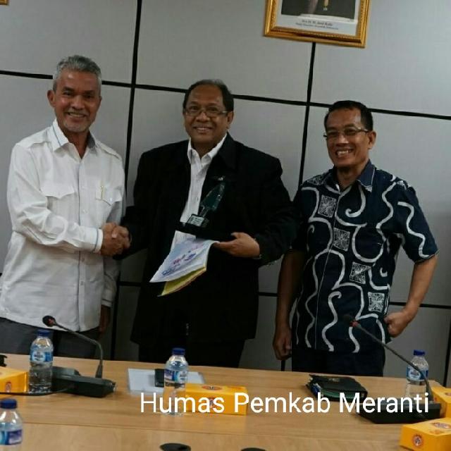 Wakil Bupati Meranti Bersama Ketua DPRD Dan Kepala Desa Mengunjungi Kementrian PUPR dan PDT RI