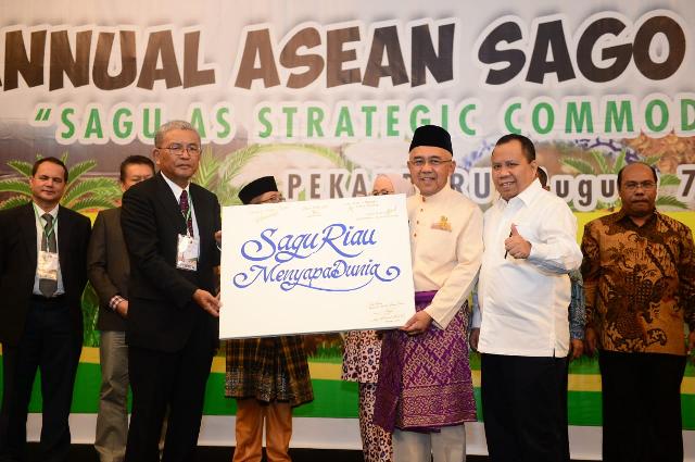 Bupati Meranti Keynote Speaker 4 Annual ASEAN Sago Symposium 2018