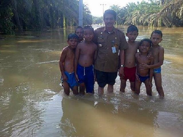 Lima Desa di Pucuk Rantau Kuansing Terendam Banjir