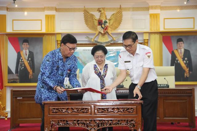 Megawati Buka Lomba Cerdas Cermat Lingkup Kemendagri dan BNPP