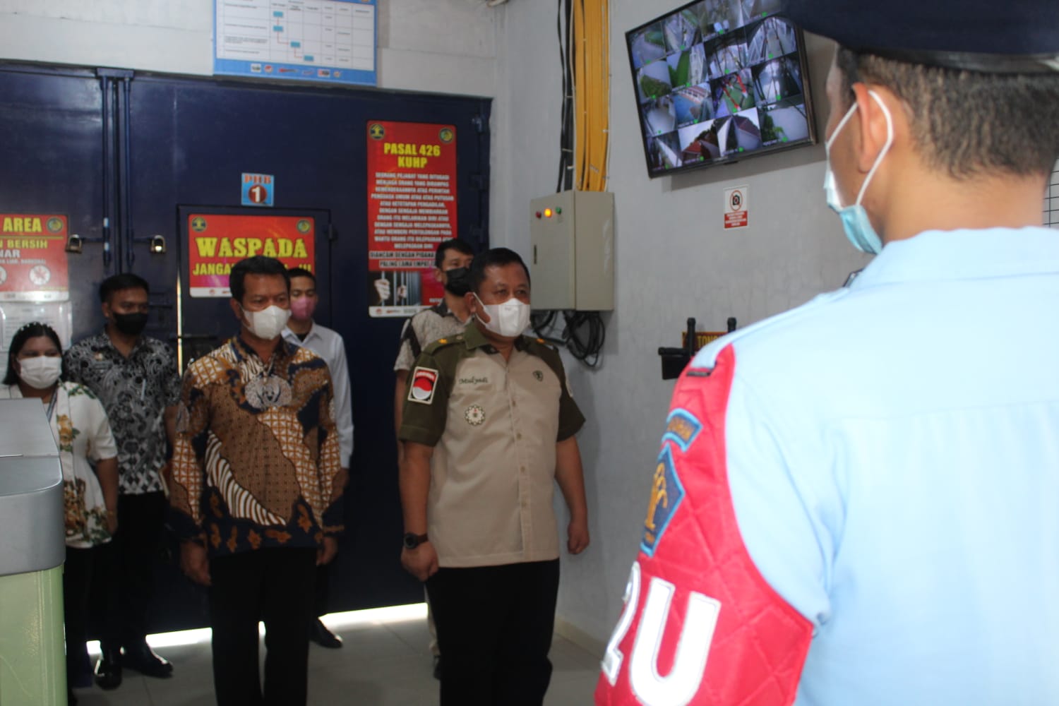Lanjutkan Kunjungan Ke UPT,  Kepala Divisi Pemasyarakatan Riau Kunjungi Rutan Siak