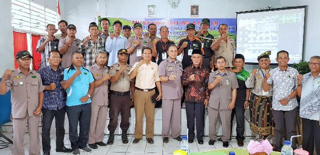 Didampingi Kabag Kominfo Wakil Bupati Buka Muswil III RAPI 04.15 Meranti