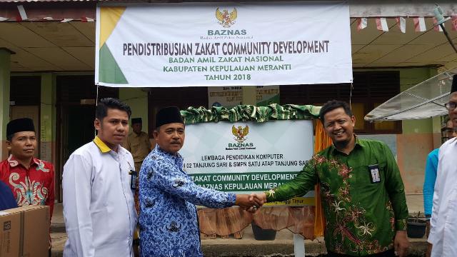 Pendistribusian Zakat Community Development (ZCD) Baznas,Tahap Awal Usulan 5 Desa Mencapai Rp2,9 M