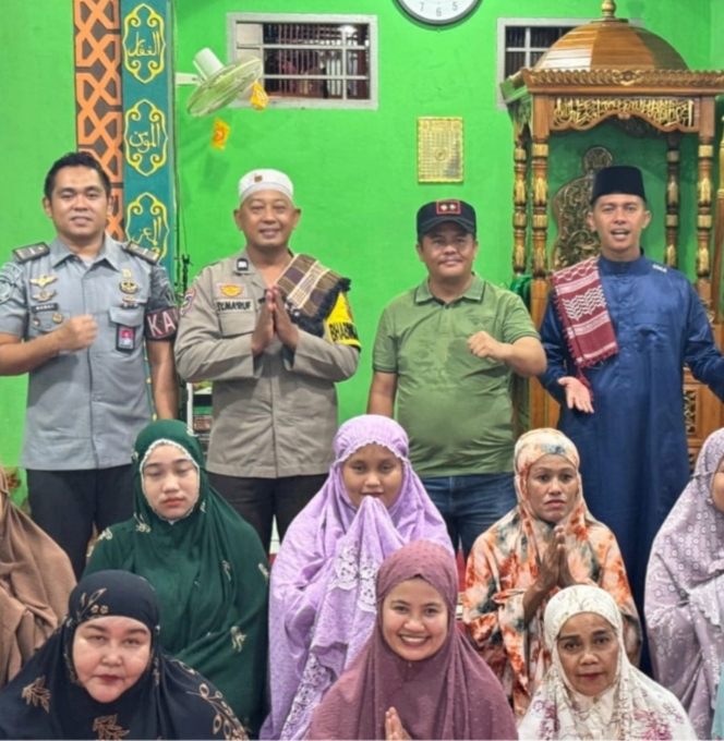 Safari Ramadhan Rutan Rengat Bersama Bhabinkamtibmas
